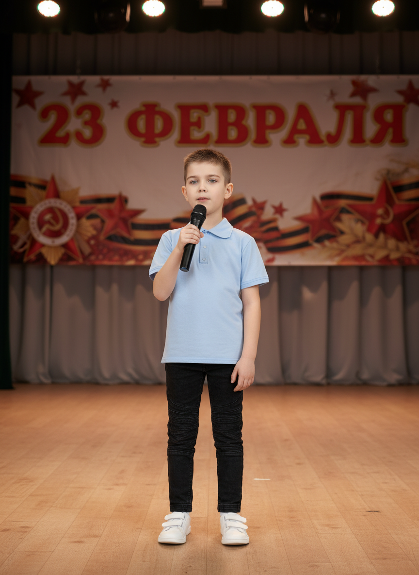 Поло Утенок 659 голубой - фото 3