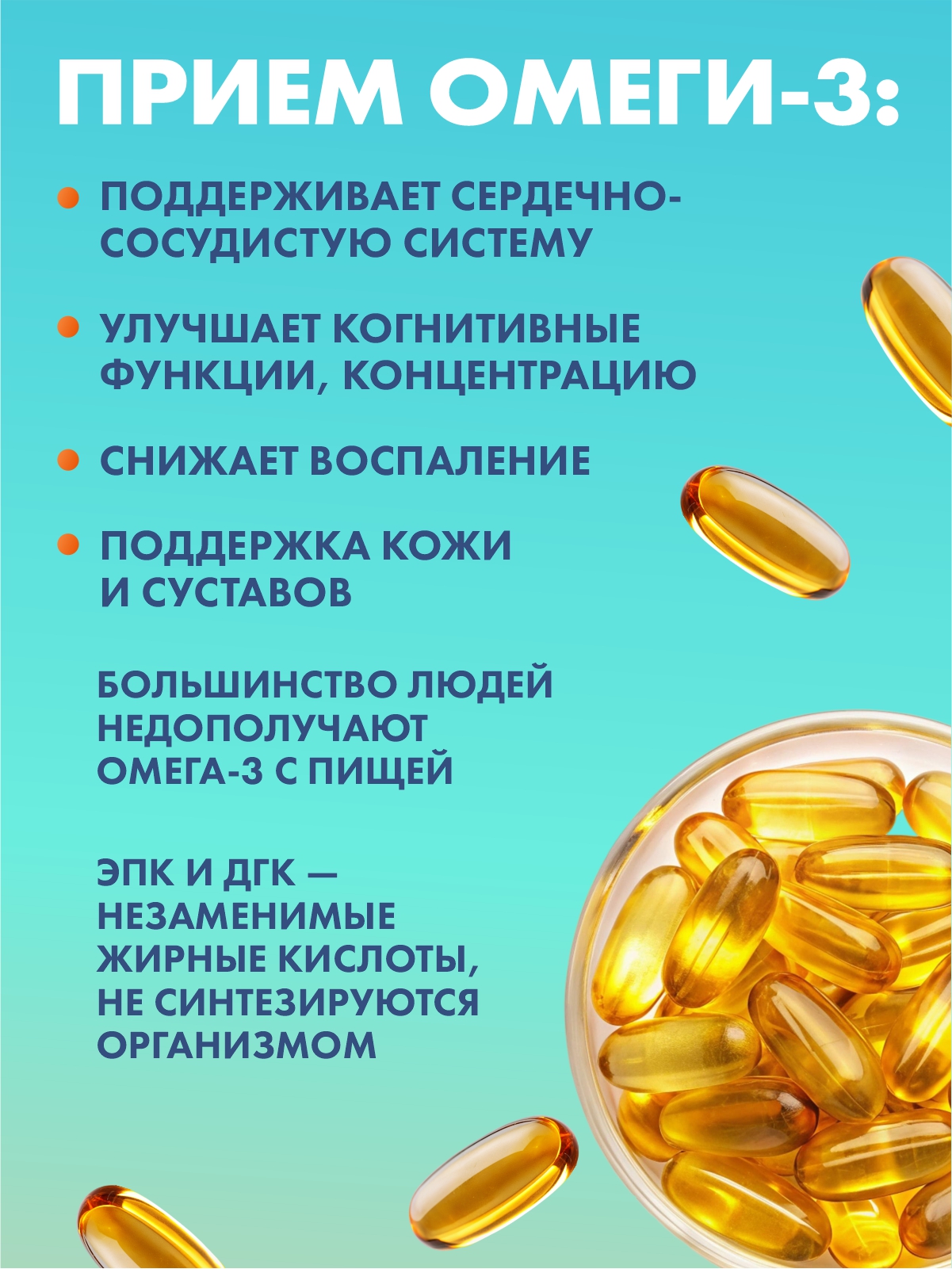 Омега 3 90% рыбий жир Guten Morgen для взрослых и беременных и кормящих женщин - фото 2