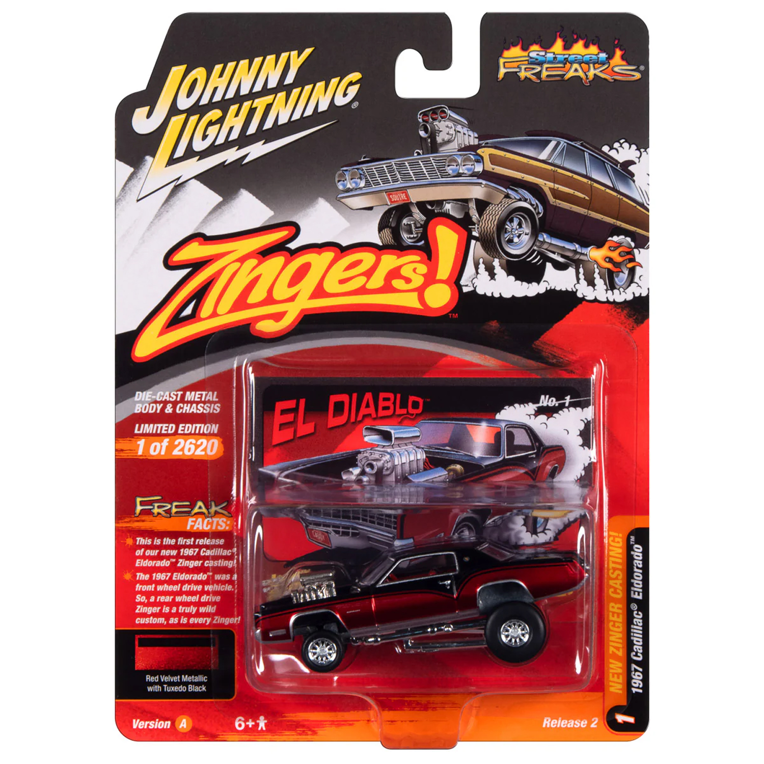 Автомобиль Johnny Lightning 1:64 JLSF026A-R2-N1 - фото 4