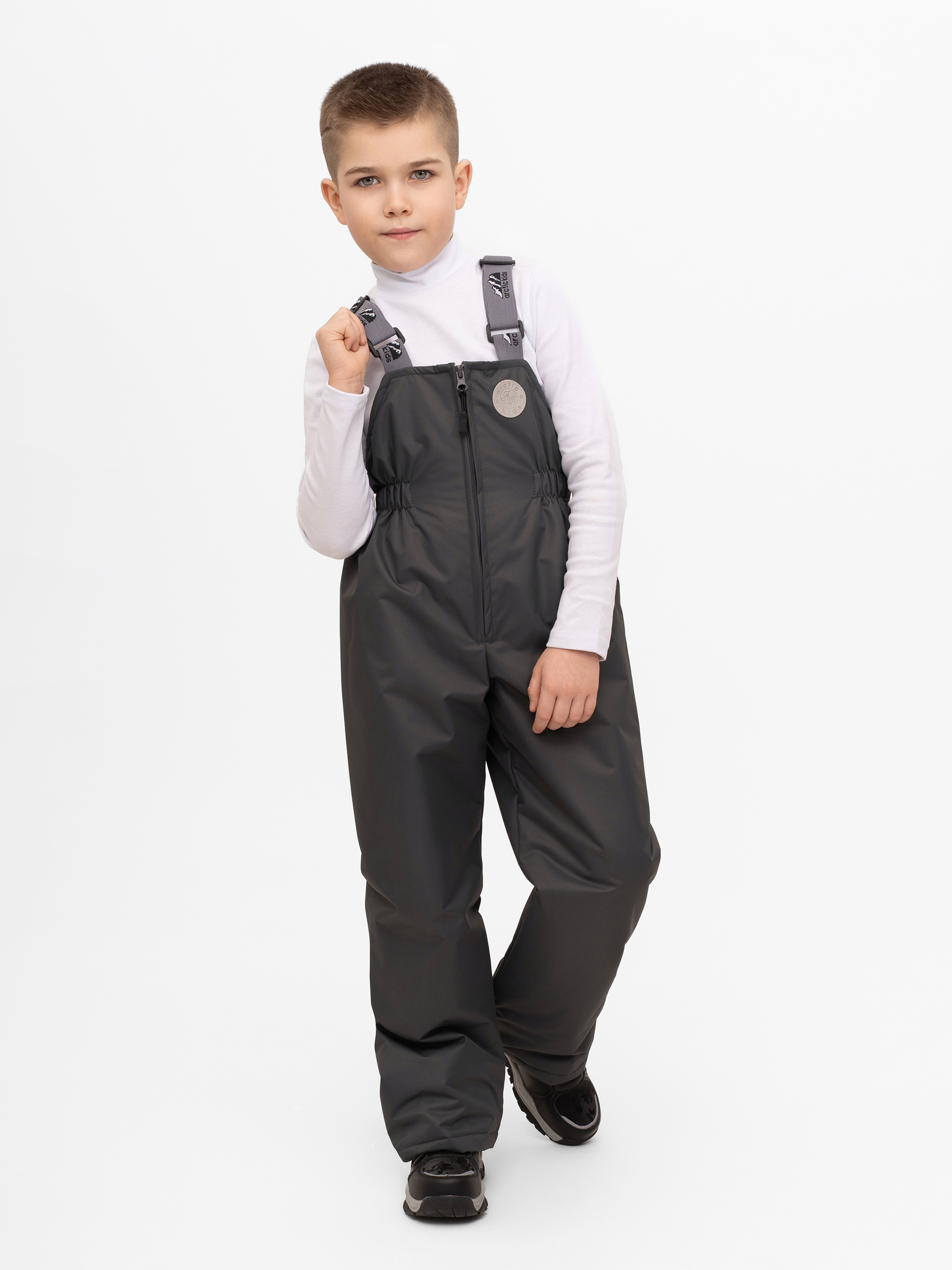Полукомбинезон Arctic kids 60-013 серый - фото 13