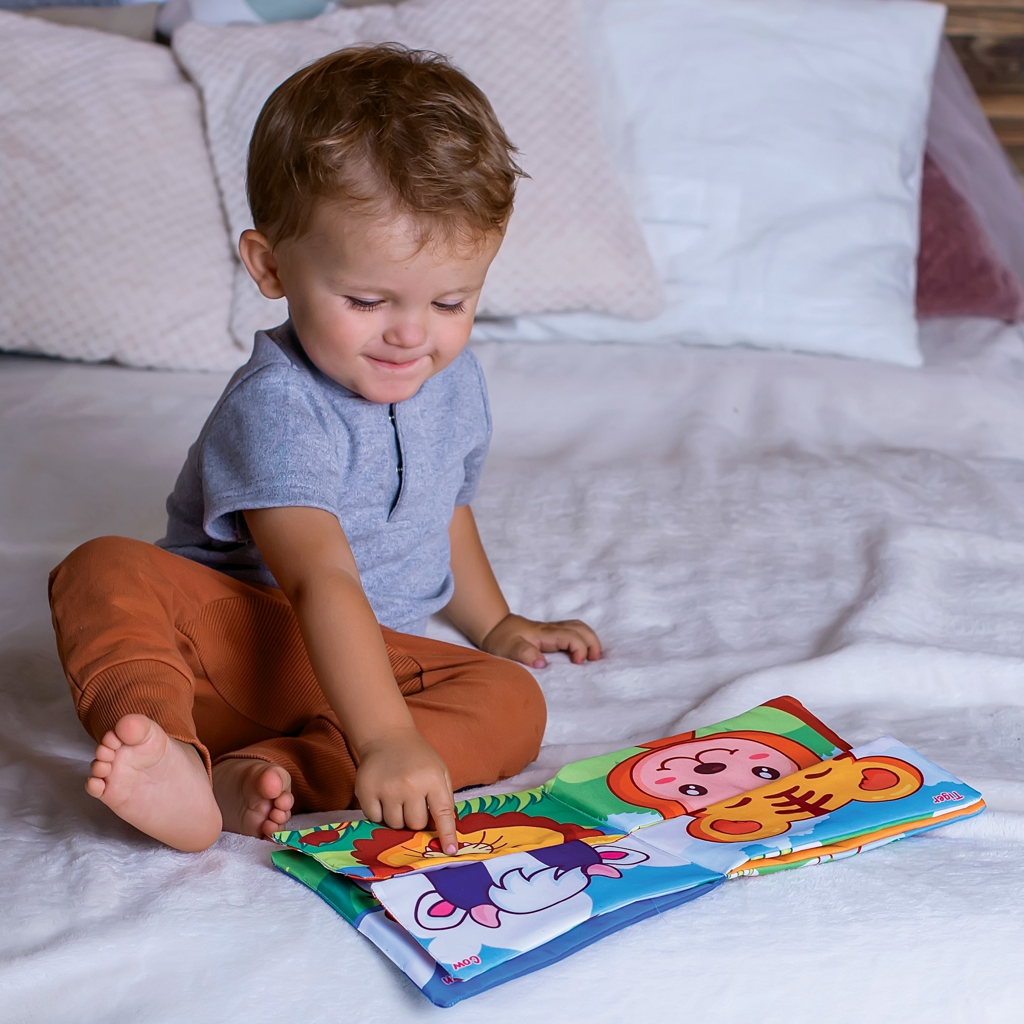 Игрушка Uviton книжка книжка развивающая в ассортименте - фото 10
