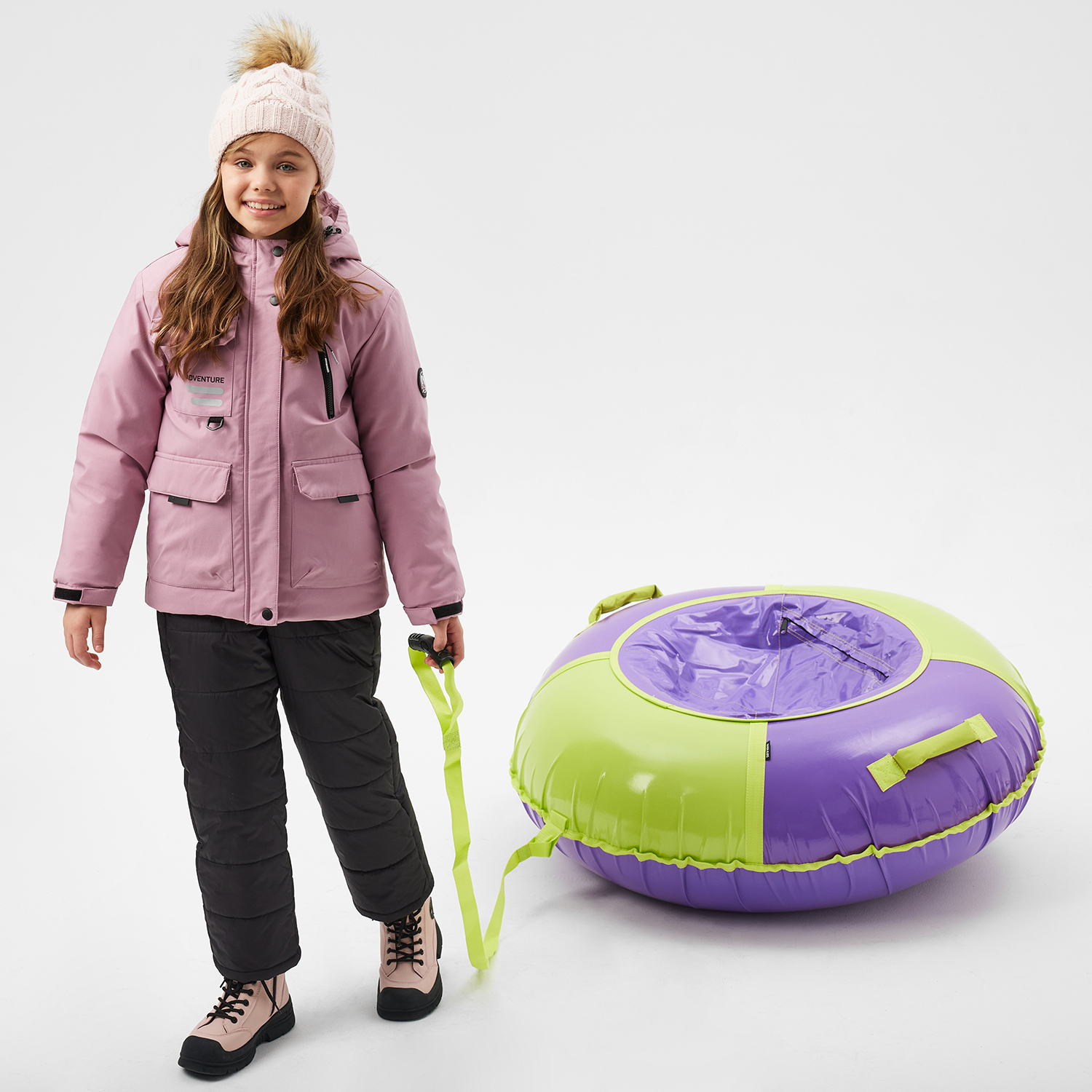 Тюбинг NiKA kids 110 см - фото 4