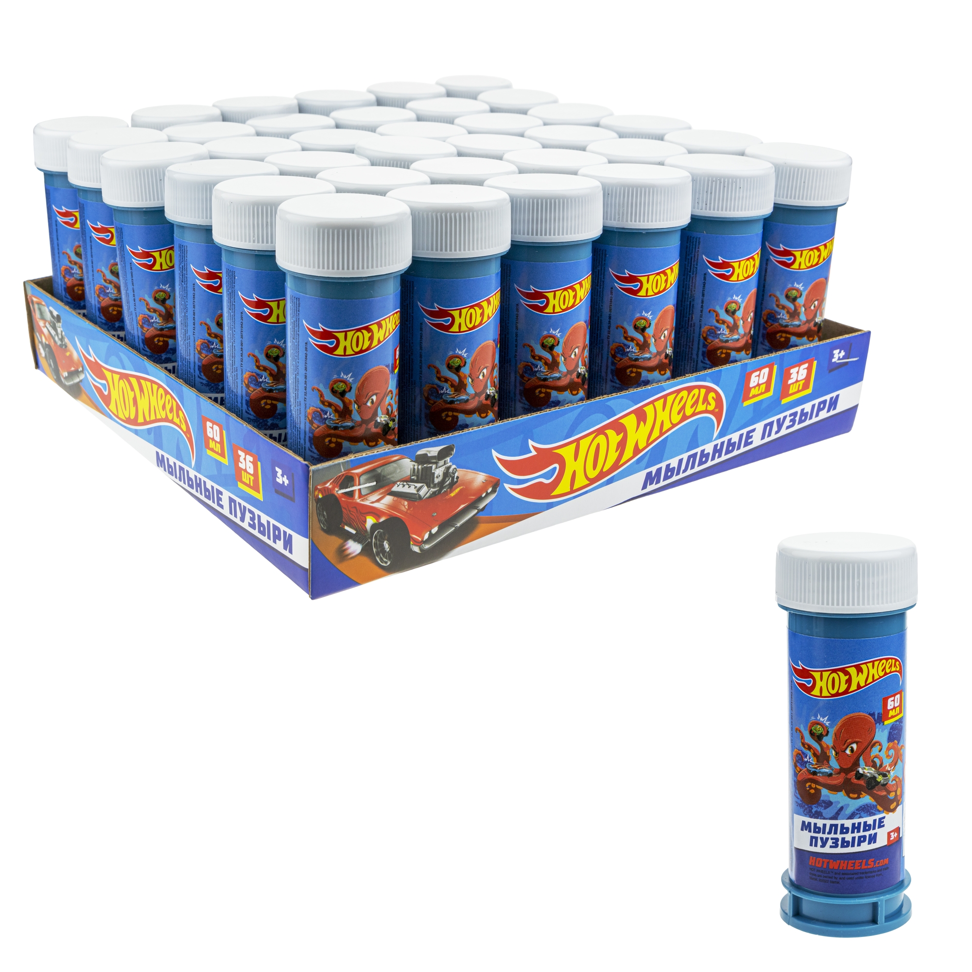 Мыльные пузыри 1TOY Hot Wheels - фото 3