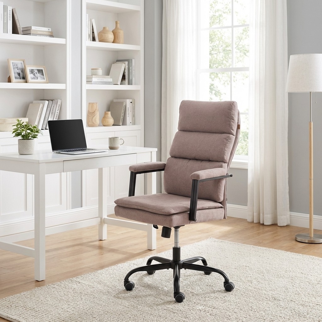 Компьютерное кресло TETCHAIR Планет ткань светло-коричневый - фото 1