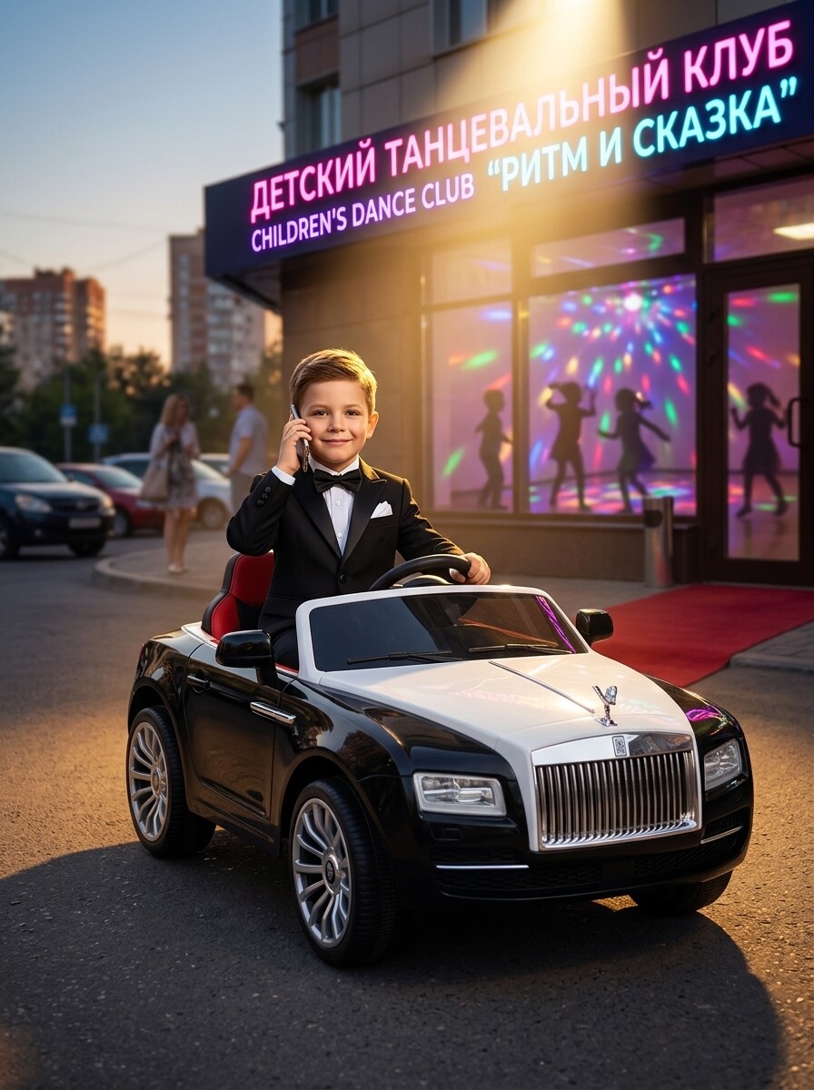 Электромобиль TOMMY Rolls-Royce Rolls-Royce RR-10 С пультом ДУ - фото 2