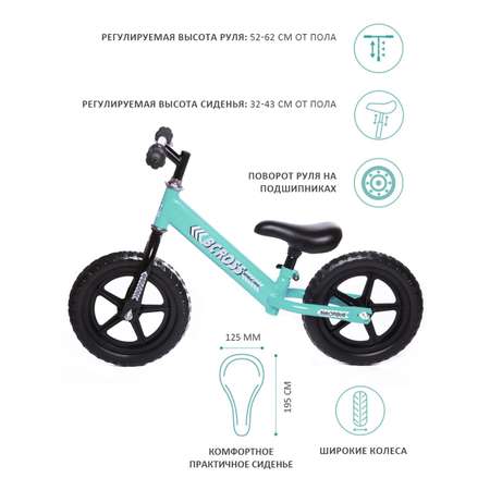 Двухколесный беговел BabyCare 12 дюймов