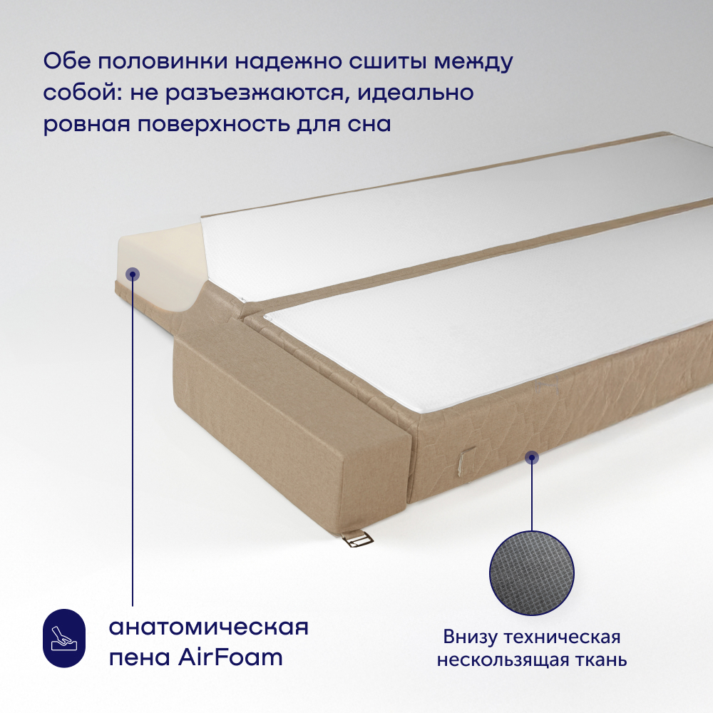 Диван buyson BuyDream Plus бежевый - фото 12