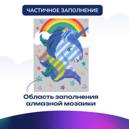 Алмазная мозаика CENTRUM Единорог