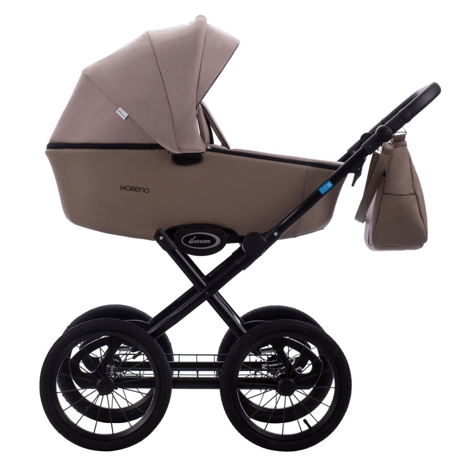 Коляска 2в1 Aroteam Moreno SL 06 темно-бежевый - фото 1