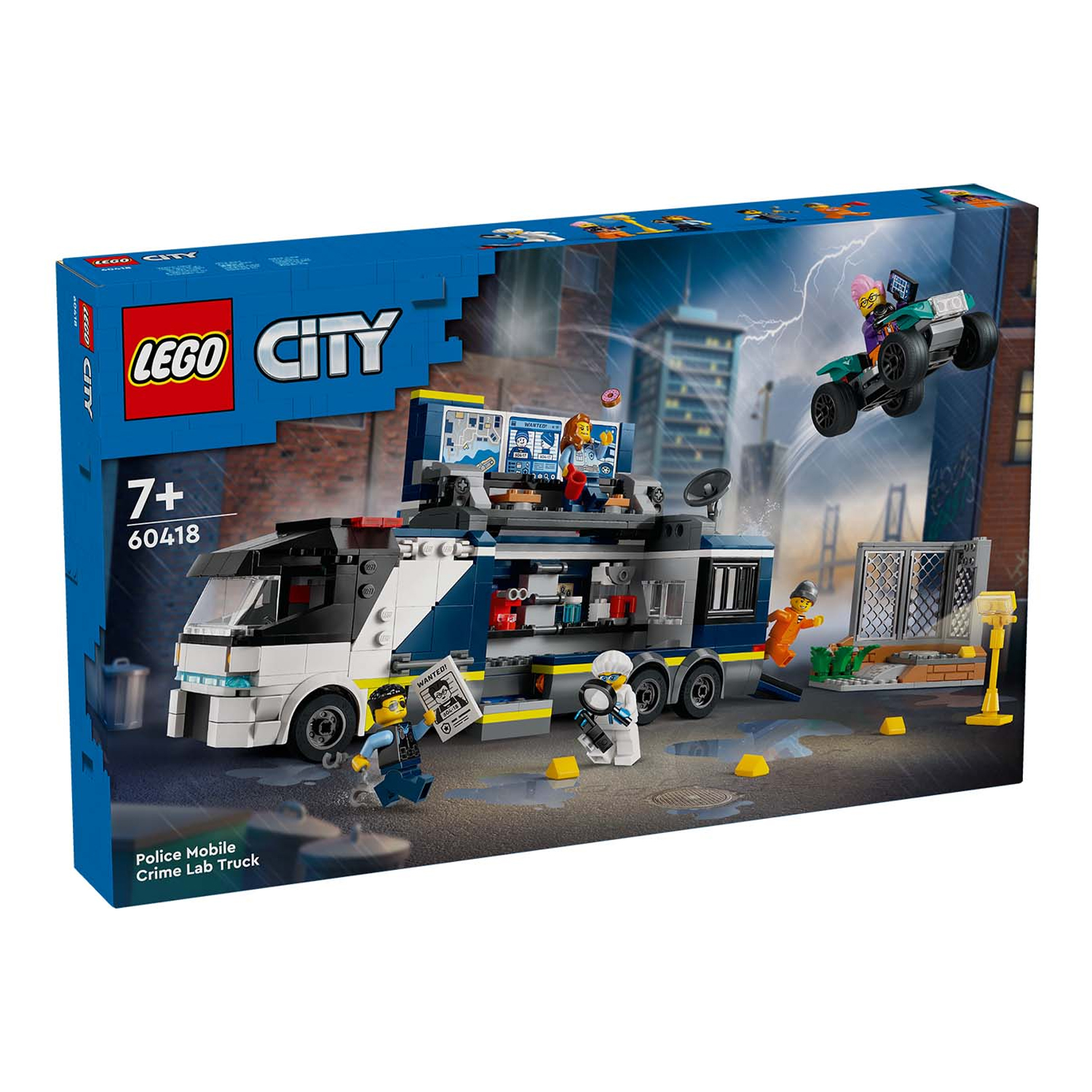 Конструктор LEGO City Police Mobile Crime Lab Truck - фото 13