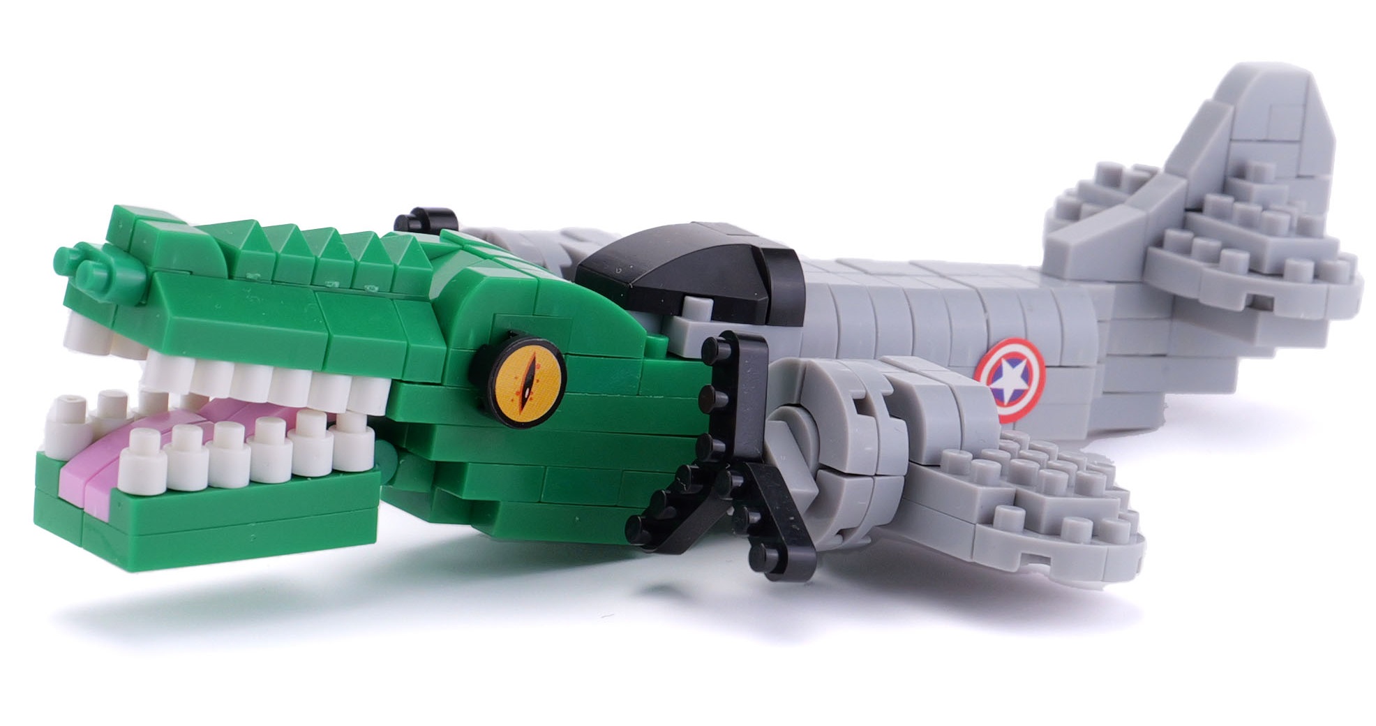 Конструктор Italian Brainrot Крокодило 212 дет. - фото 9