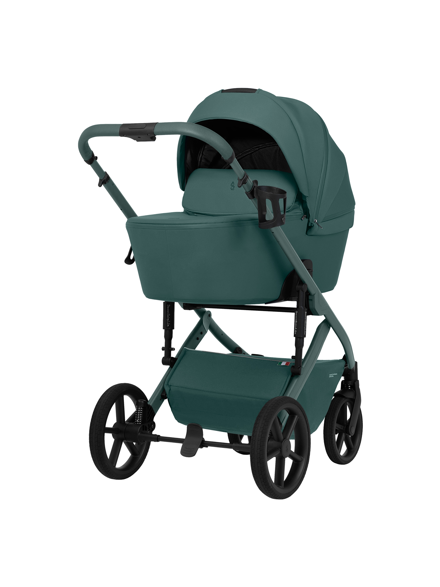 Коляска 2в1 Sweet Baby Dolce Emerald зеленый - фото 28