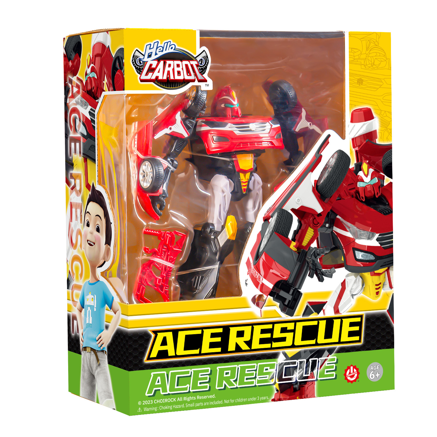Игровой набор Hello Carbot Ace Rescue Трансформер - фото 2