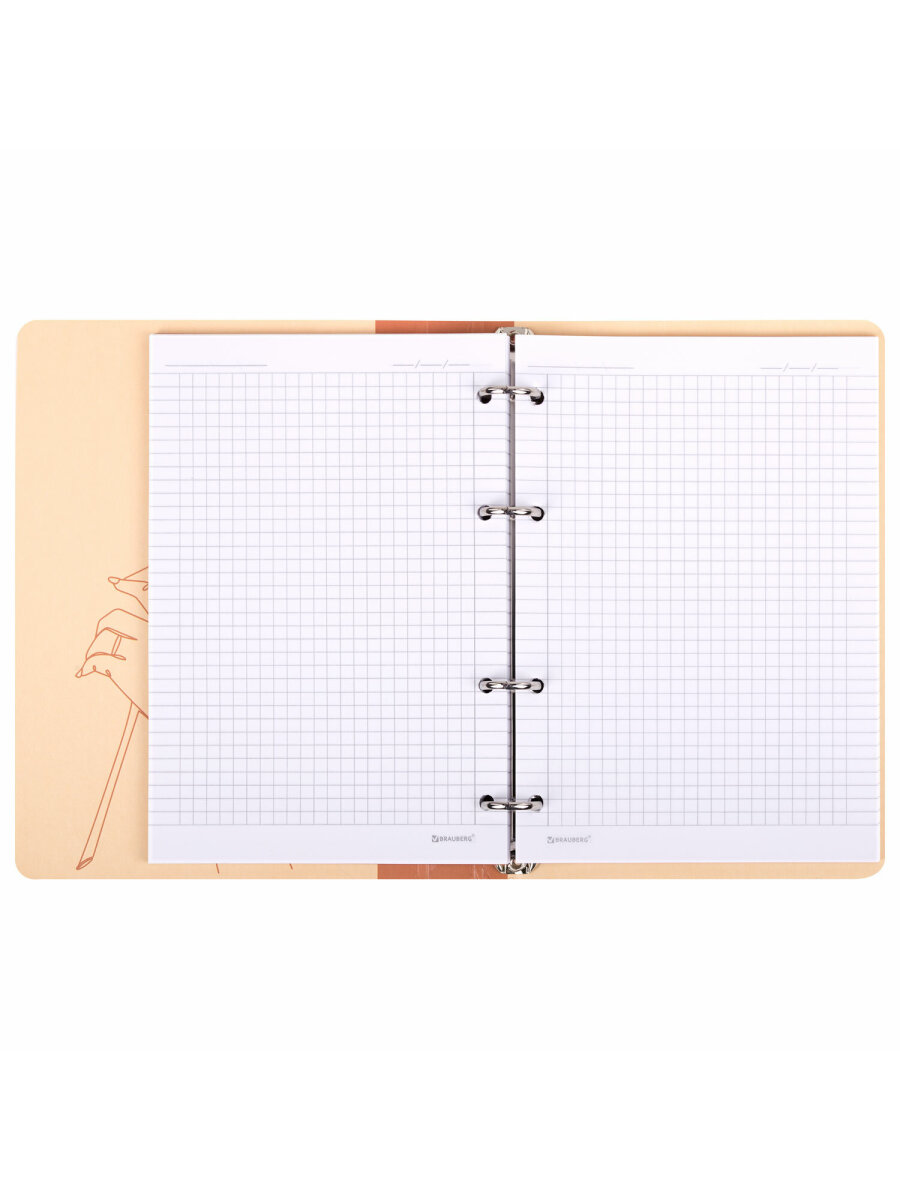 Тетрадь Brauberg клетка - фото 5