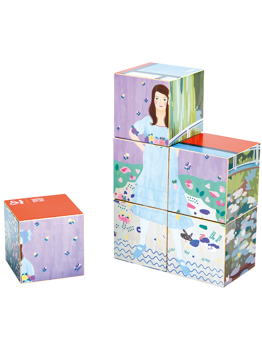 Игрушка Hape кубики шедевры живописи - фото 5