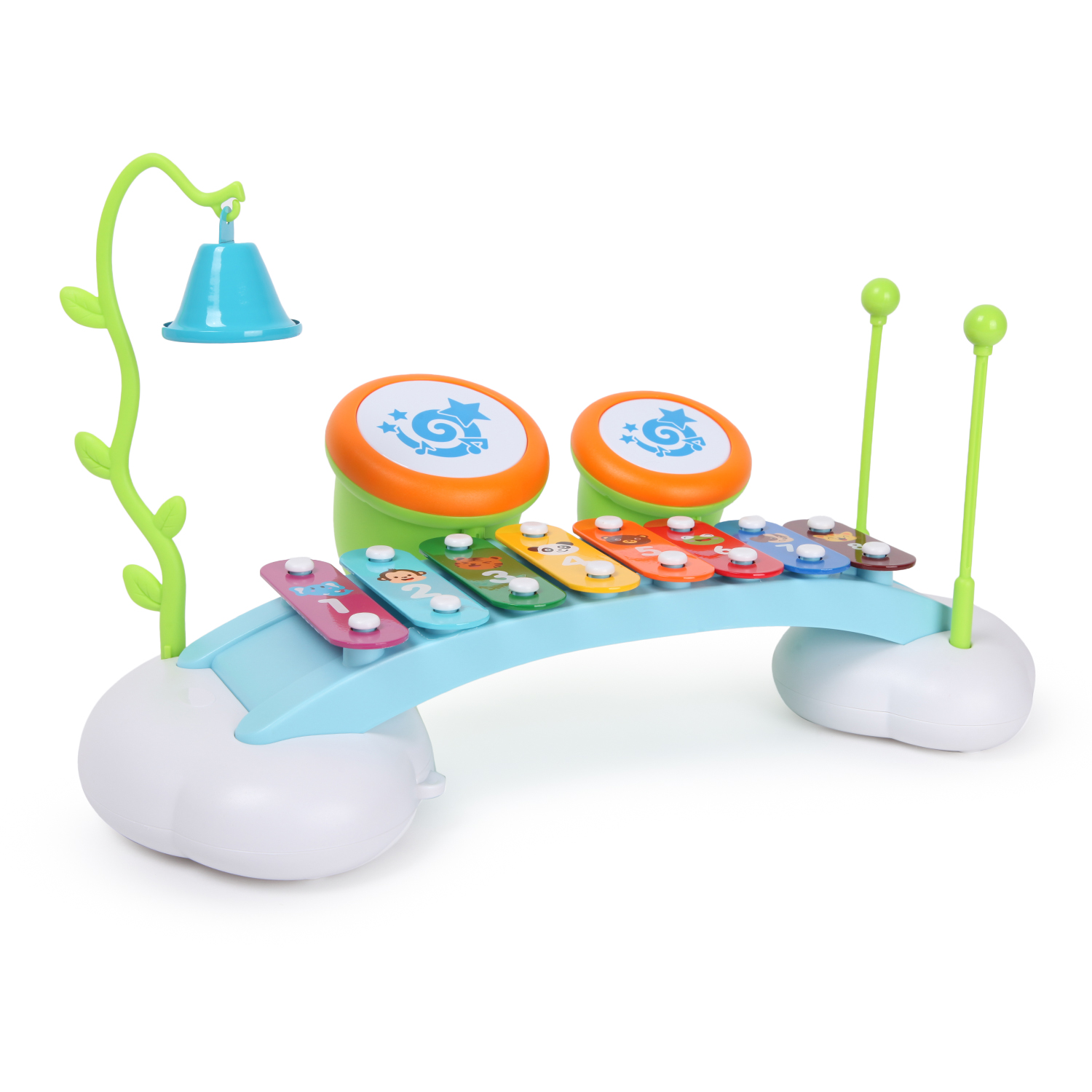 Игрушка музыкальная BabyGo Мини металлофон - фото 1