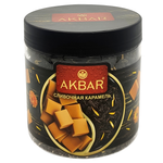 Чай Akbar черный крупнолистовой Сливочная Карамель пластиковая банка 100г