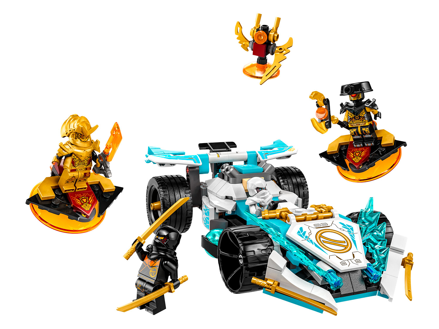 Конструктор LEGO NINJAGO Сила дракона Зейна: автомобиль 307 дет. - фото 3