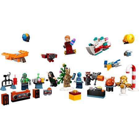 Конструктор LEGO Marvel Super Heroes Guardians of the Galaxy Advent блочный