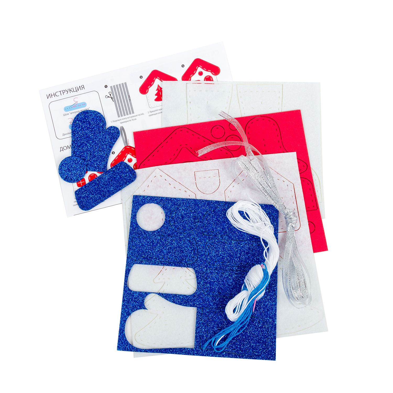 Набор для творчества Attivio шитье Новогодний - фото 3
