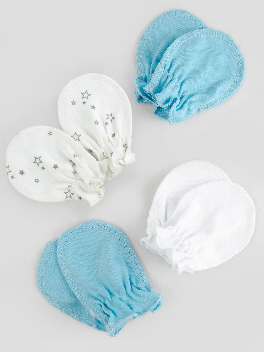 Рукавички-антицарапки 4 пары TataBaby 0973200504-0973200504-0973202701-0973200509 - фото 1