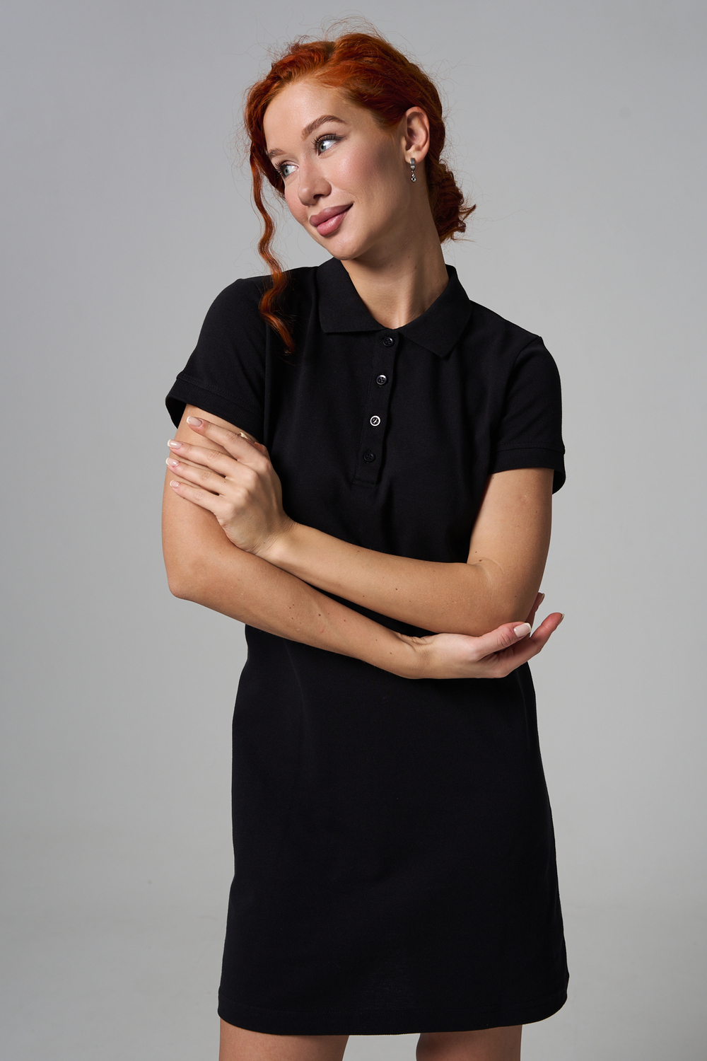 Платье Натали Суслова 14413/1 черный - фото 15