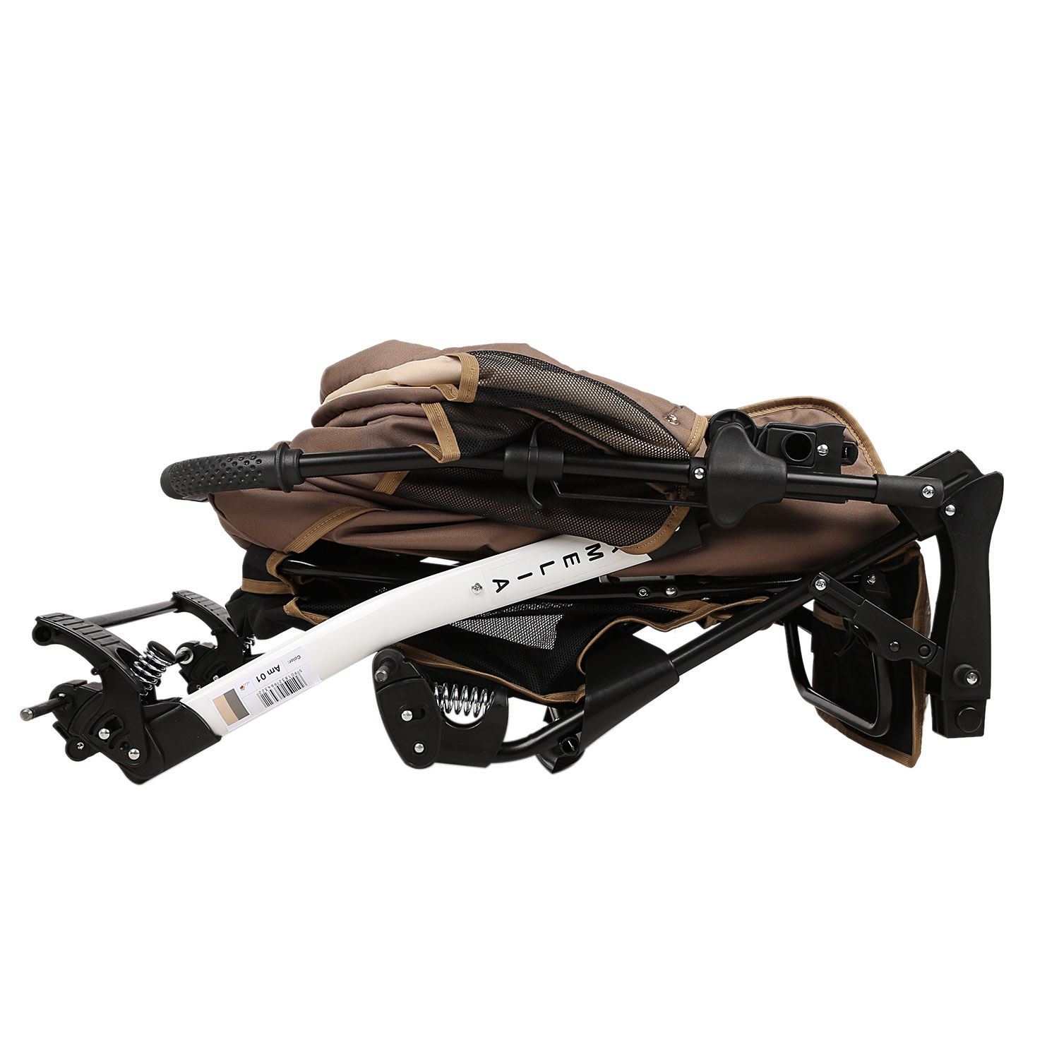 Коляска трансформер alis Amelia бежевый - фото 11