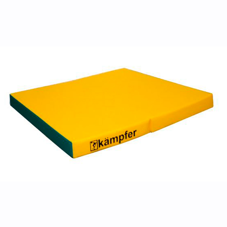 Мат Kampfer Classic №4 100 х 100 х 10 складной синий/желтый