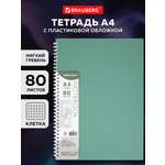 Тетрадь Brauberg клетка