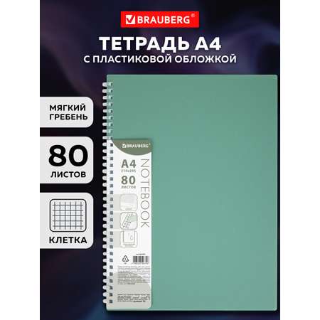 Тетрадь Brauberg клетка