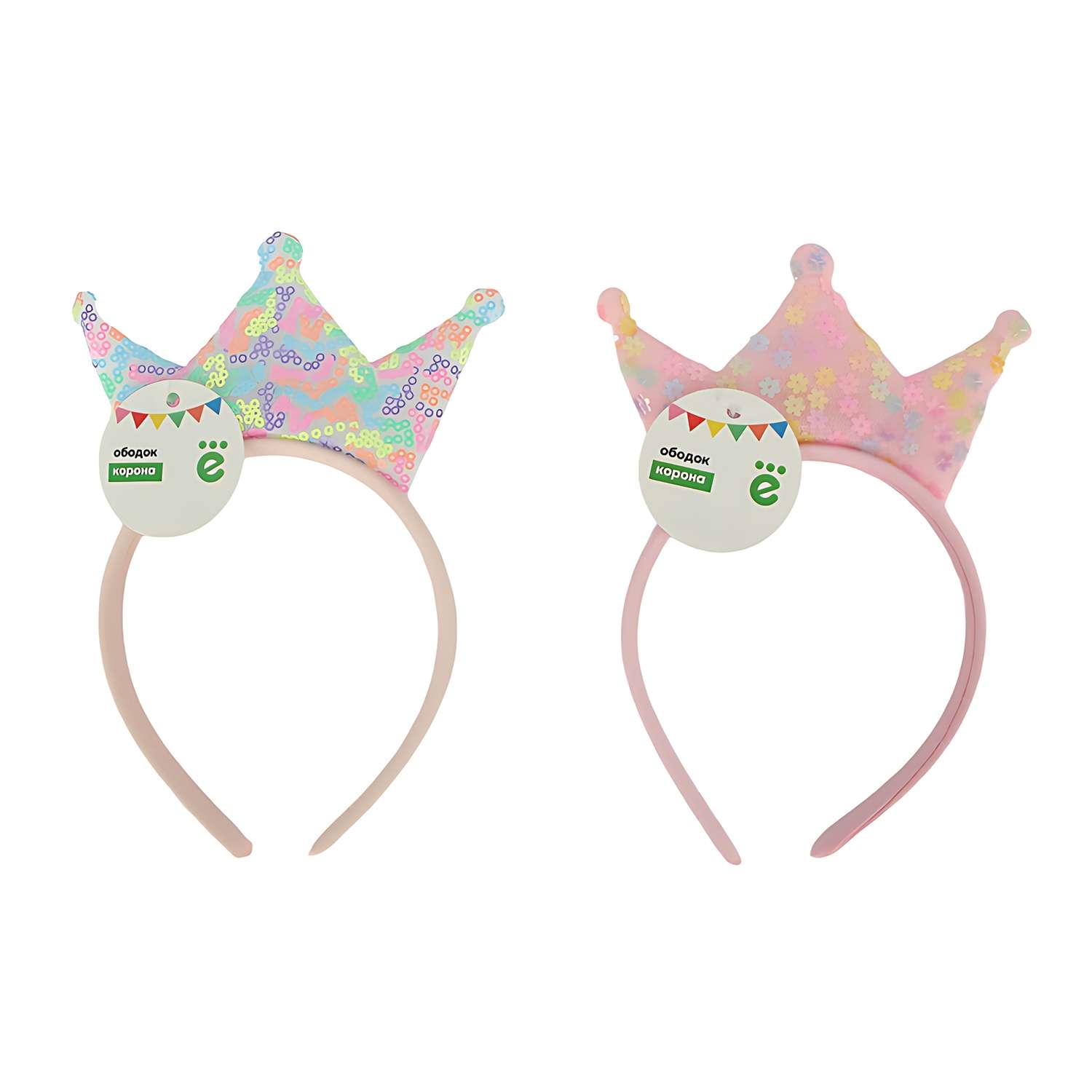 Ободок ё корона в ассортименте - фото 1