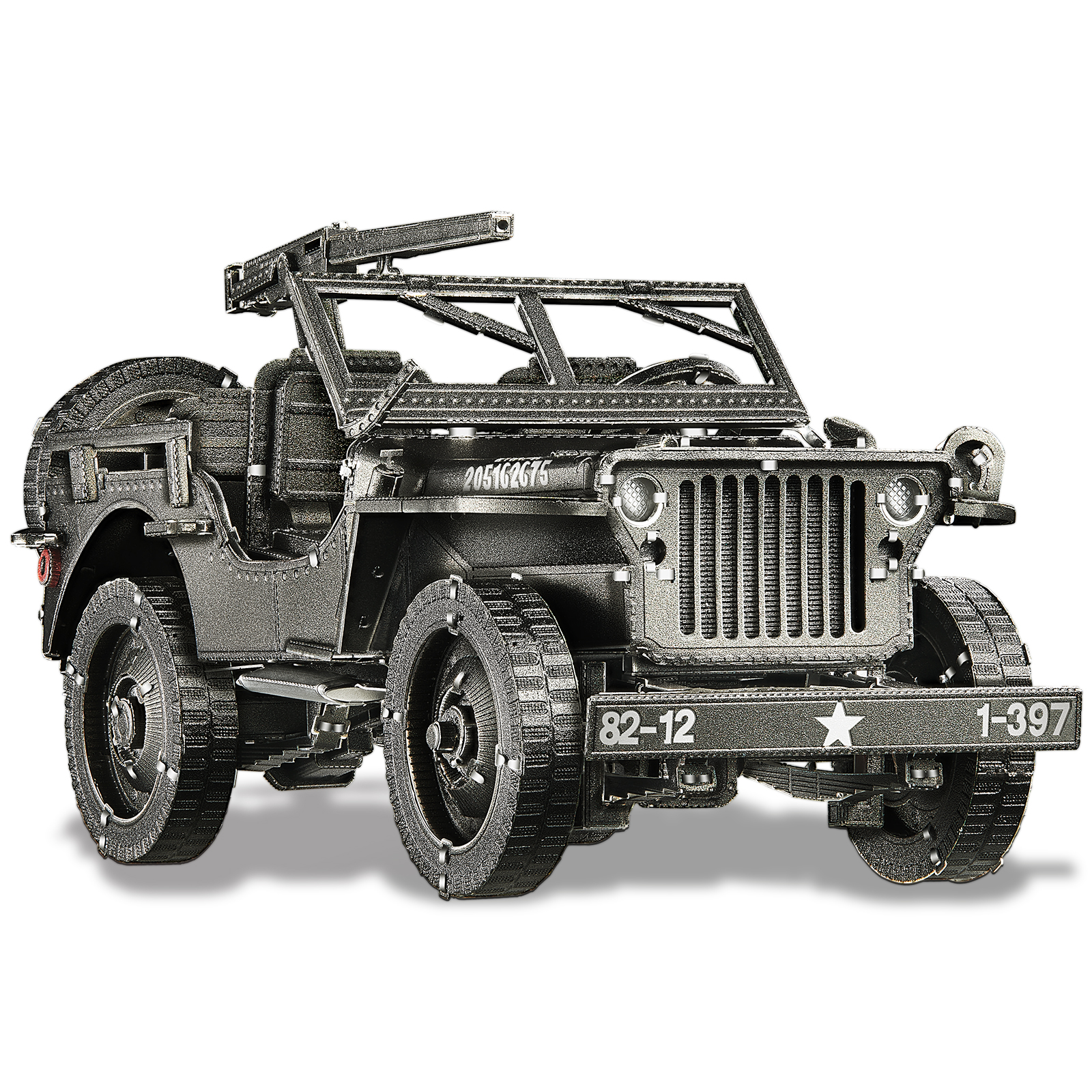 Конструктор piececool WILLYS MB металлический - фото 1