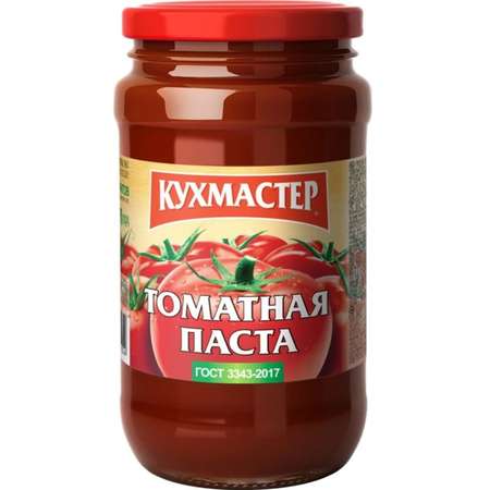 Томатная паста Кухмастер 370г