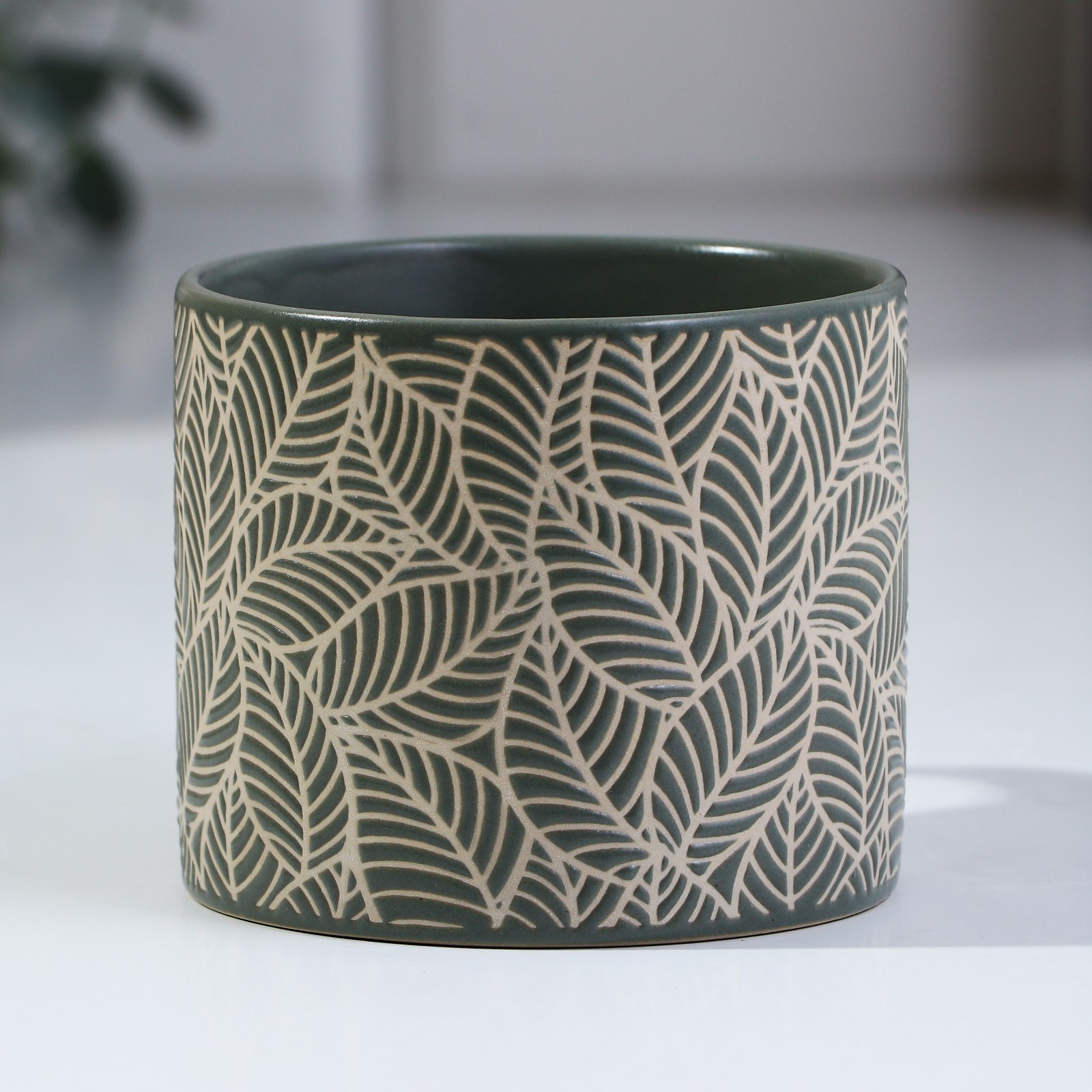 Кружка Дорого внимание Листья 320 мл - фото 4