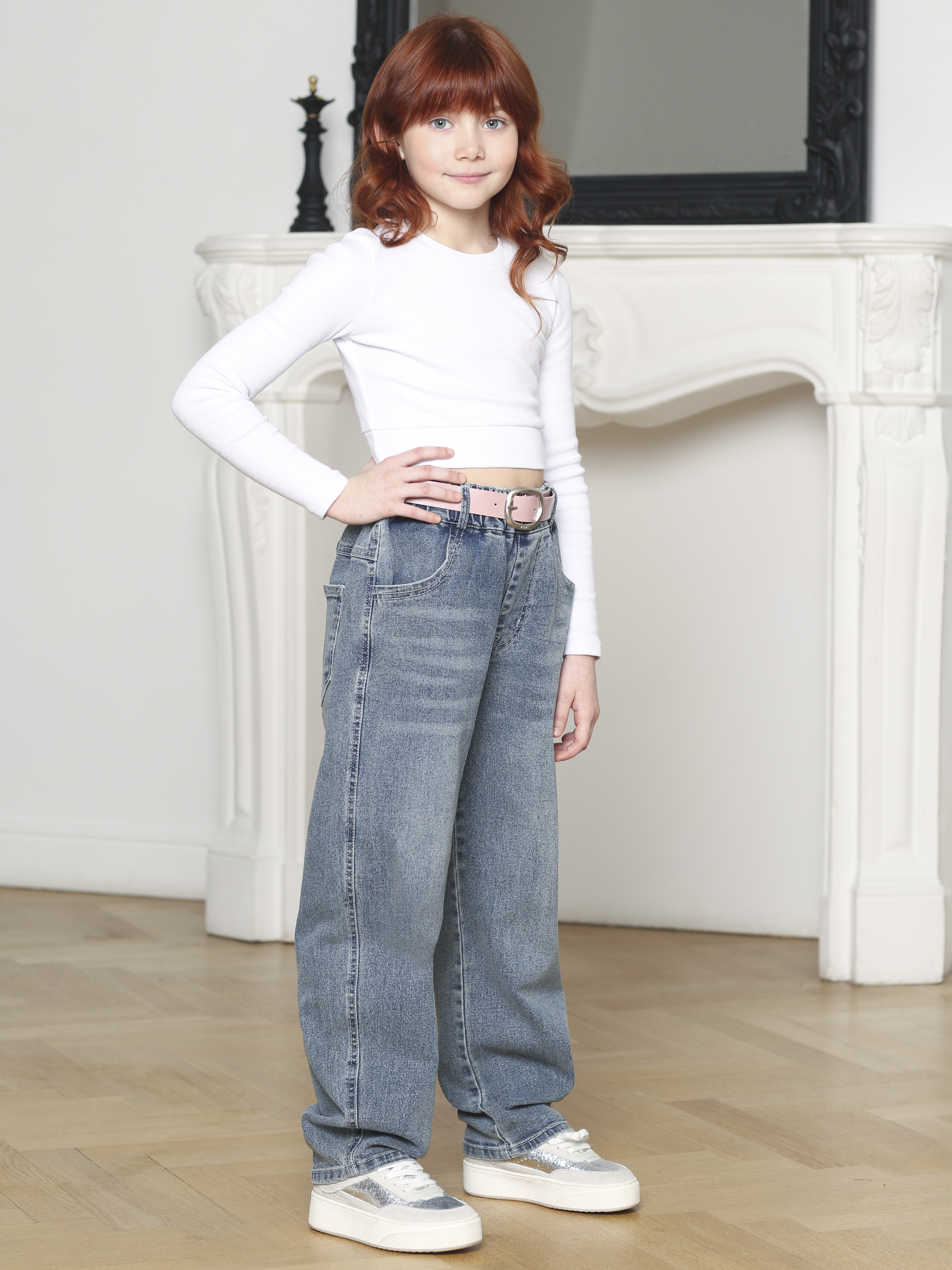 Джинсы-бананы СИНИЙ МИР R3-IL - фото 14