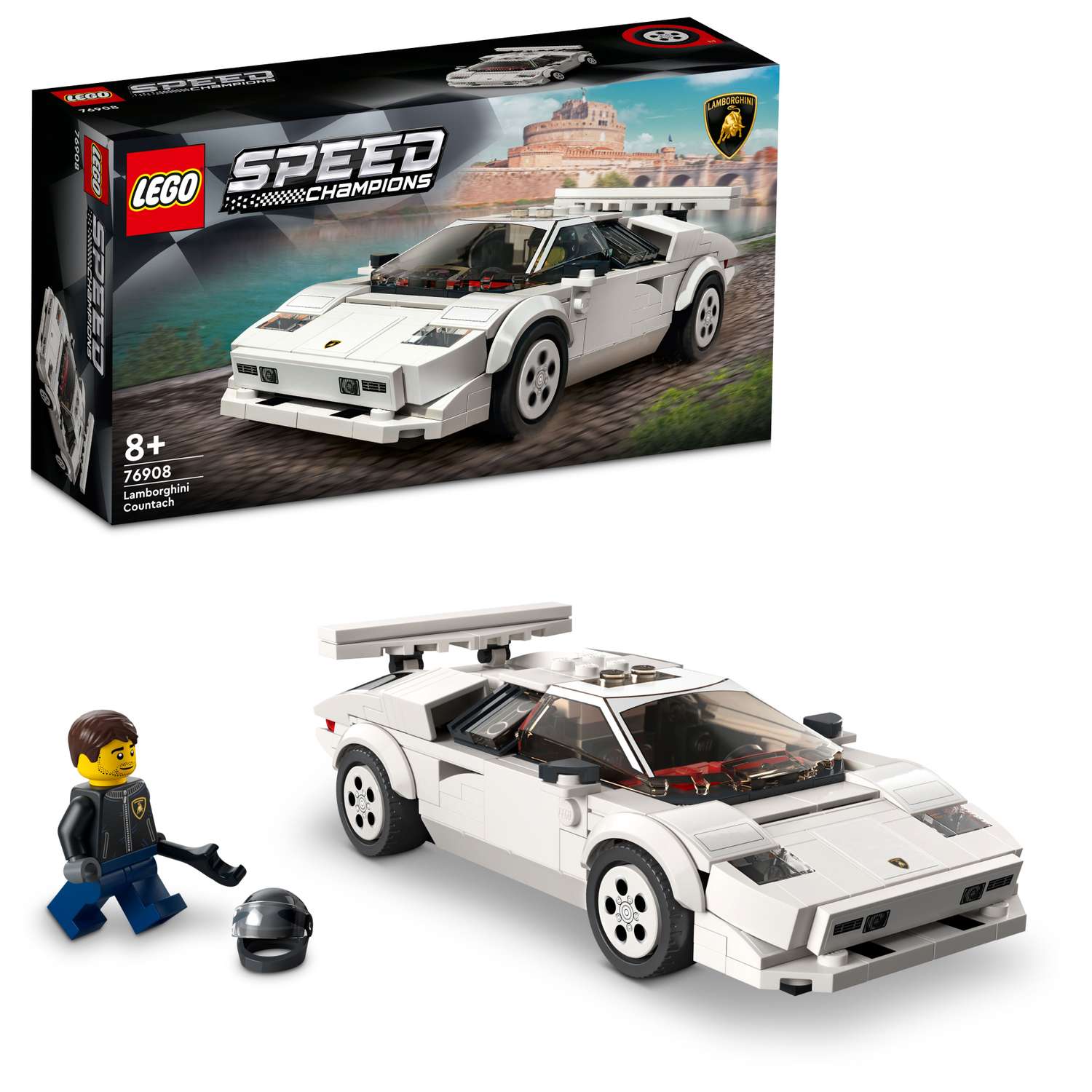 Конструктор LEGO Speed Champions Lamborghini Countach блочный - фото 1