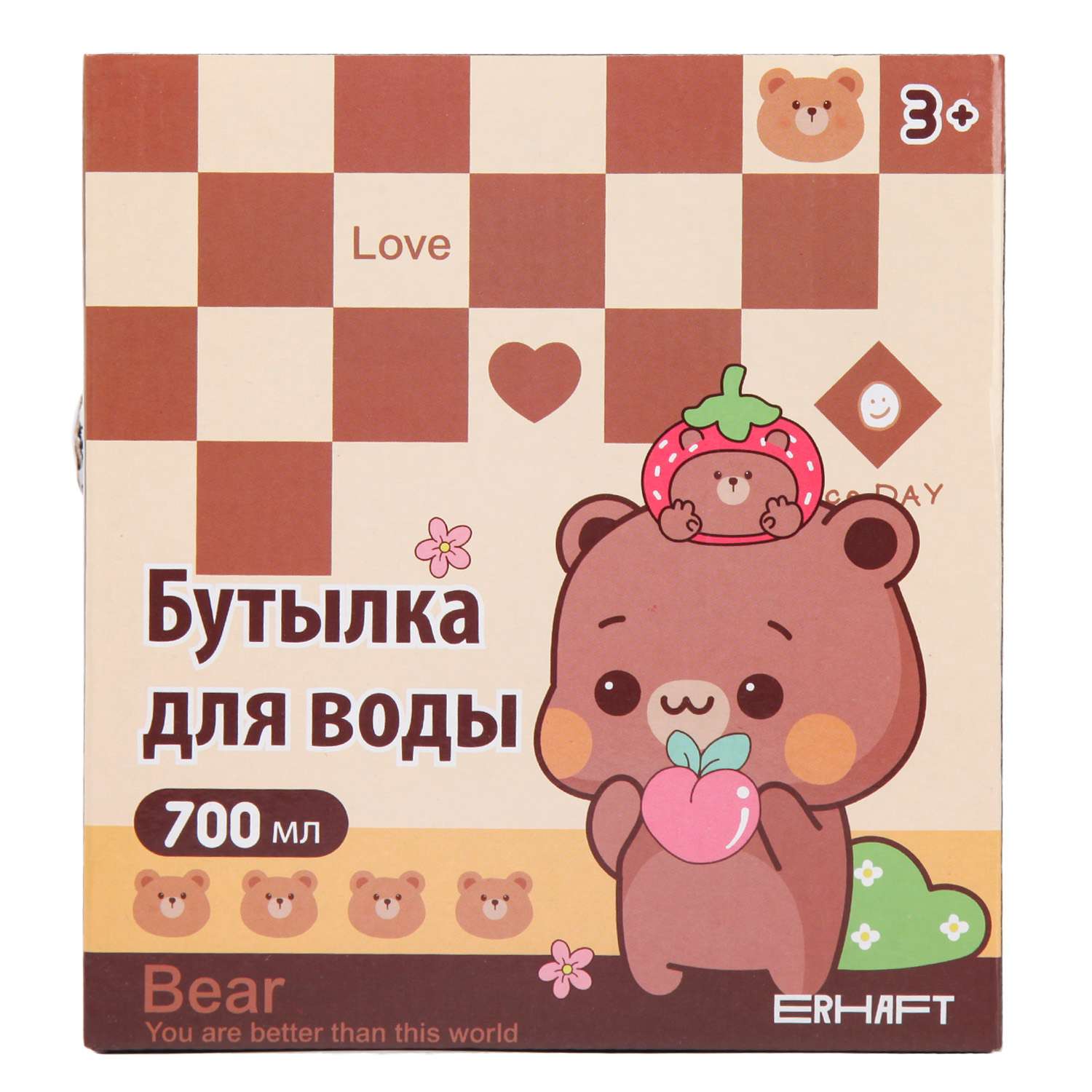 Бутылка Erhaft Мишка 700 мл - фото 8