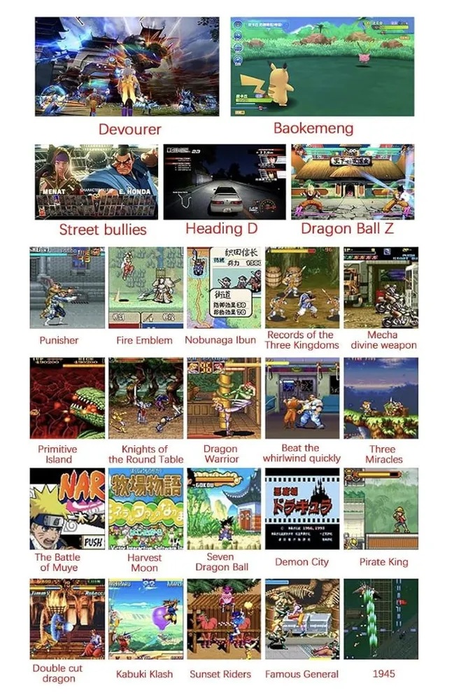 Игровая консоль с большим экраном HD PSP CASTLELADY портативная приставка 10 000 игр - фото 12