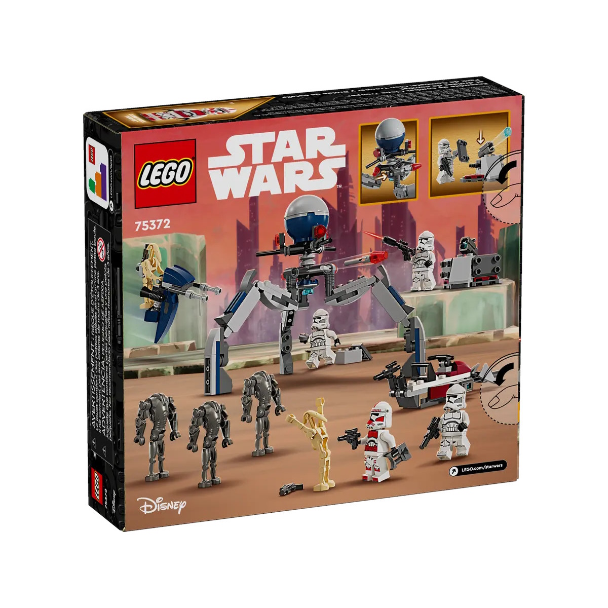 Конструктор LEGO Star Wars Clone Trooper и Battle Droid - фото 6