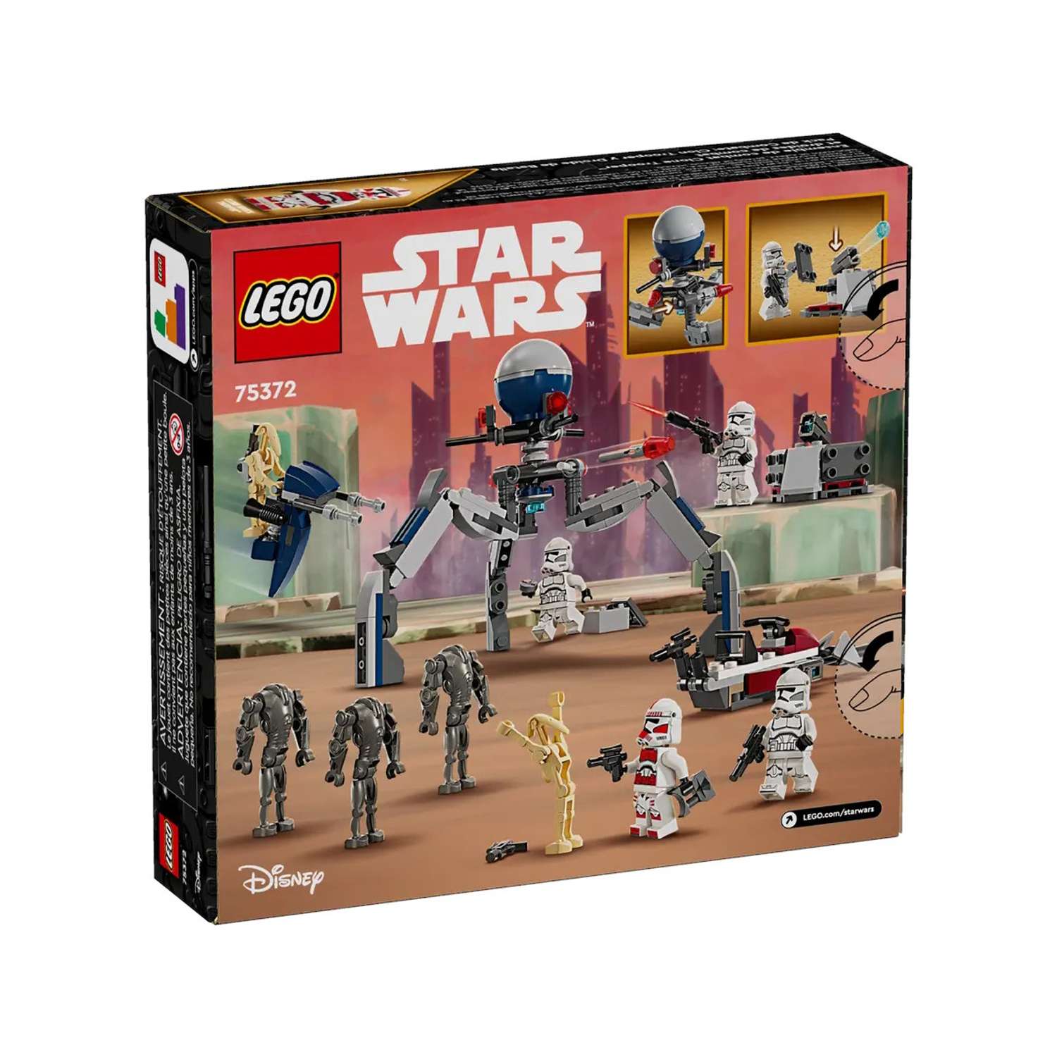 Конструктор LEGO Star Wars Clone Trooper и Battle Droid 215 дет. - фото 6