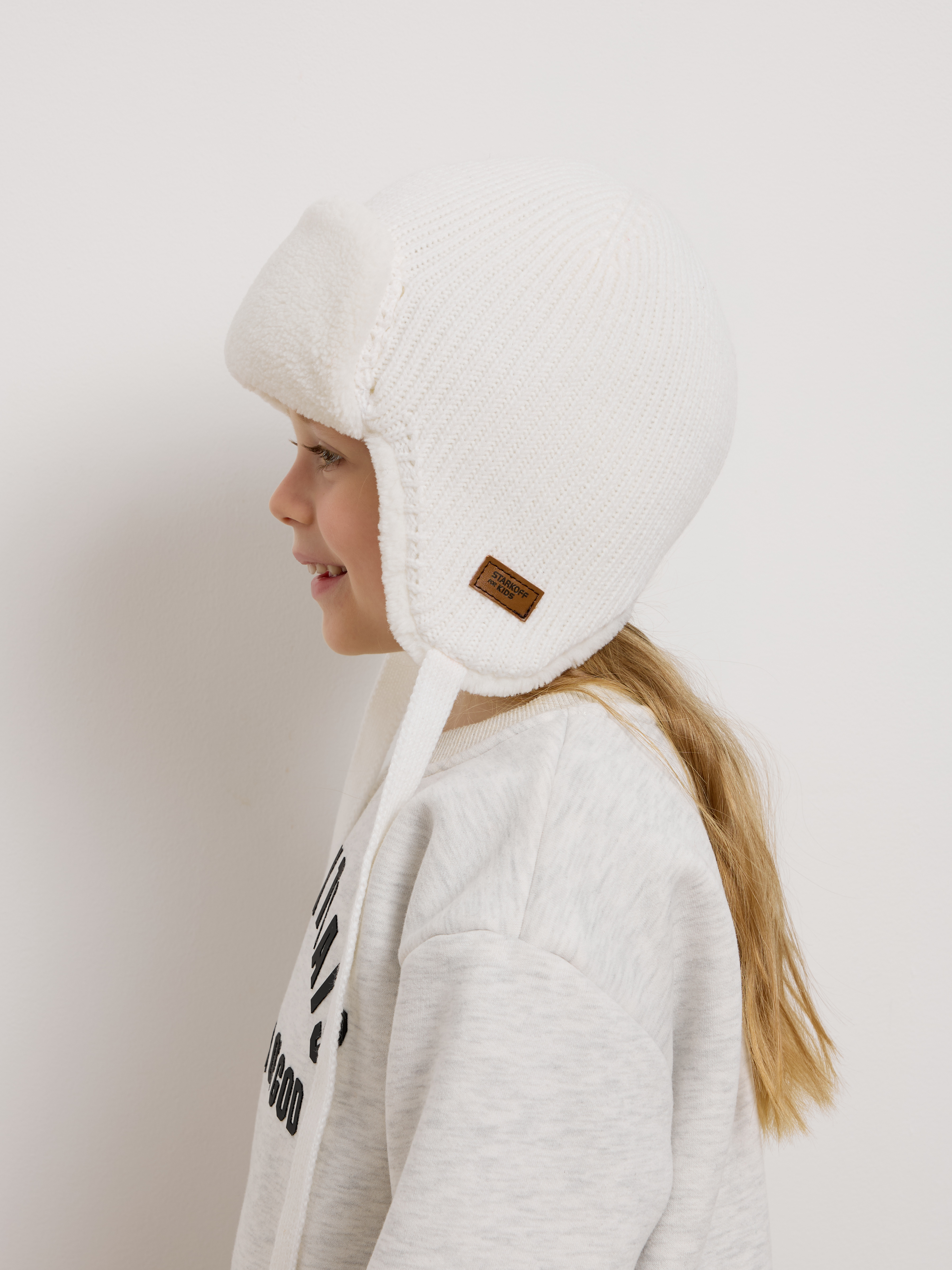 Шапка-ушанка Starkoff Kids Д301115 - фото 5