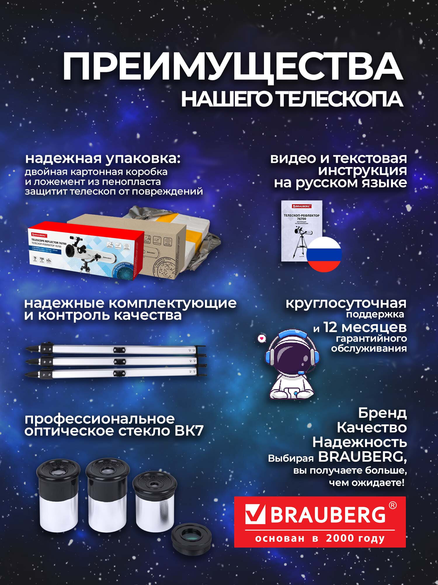 Телескоп Brauberg - фото 9
