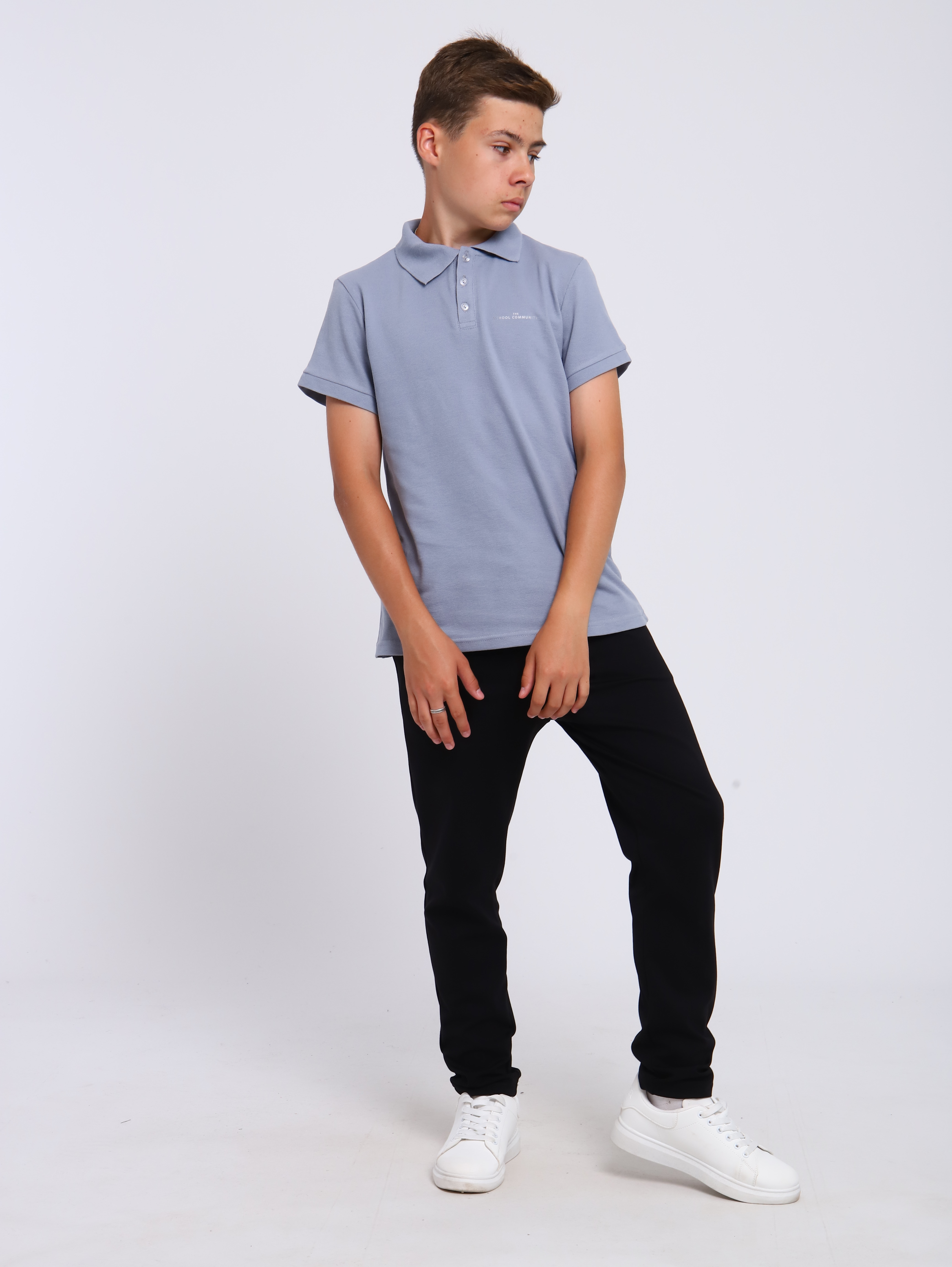 Поло ЛАДОШКИ Рубашка Михаил серый - фото 9
