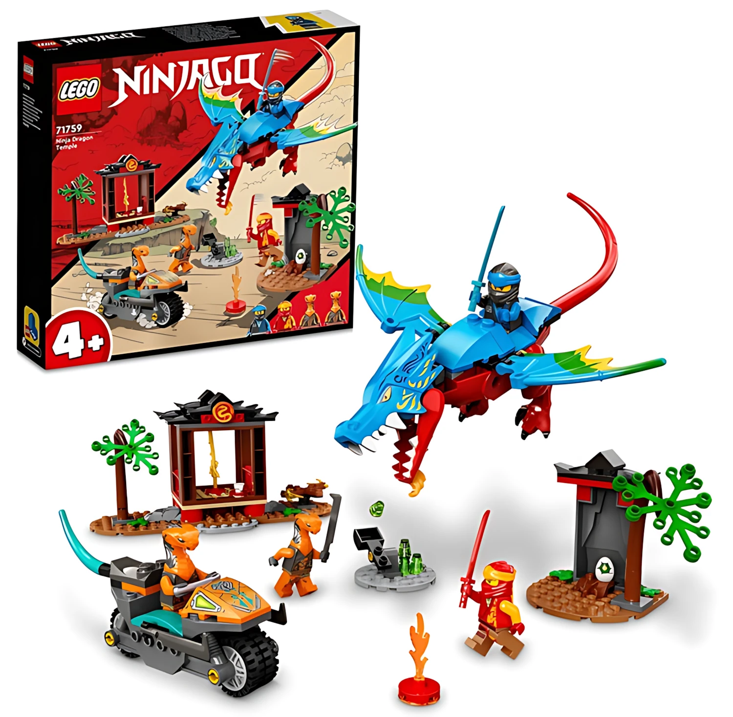 Конструктор LEGO NINJAGO 71759 161 дет. - фото 1