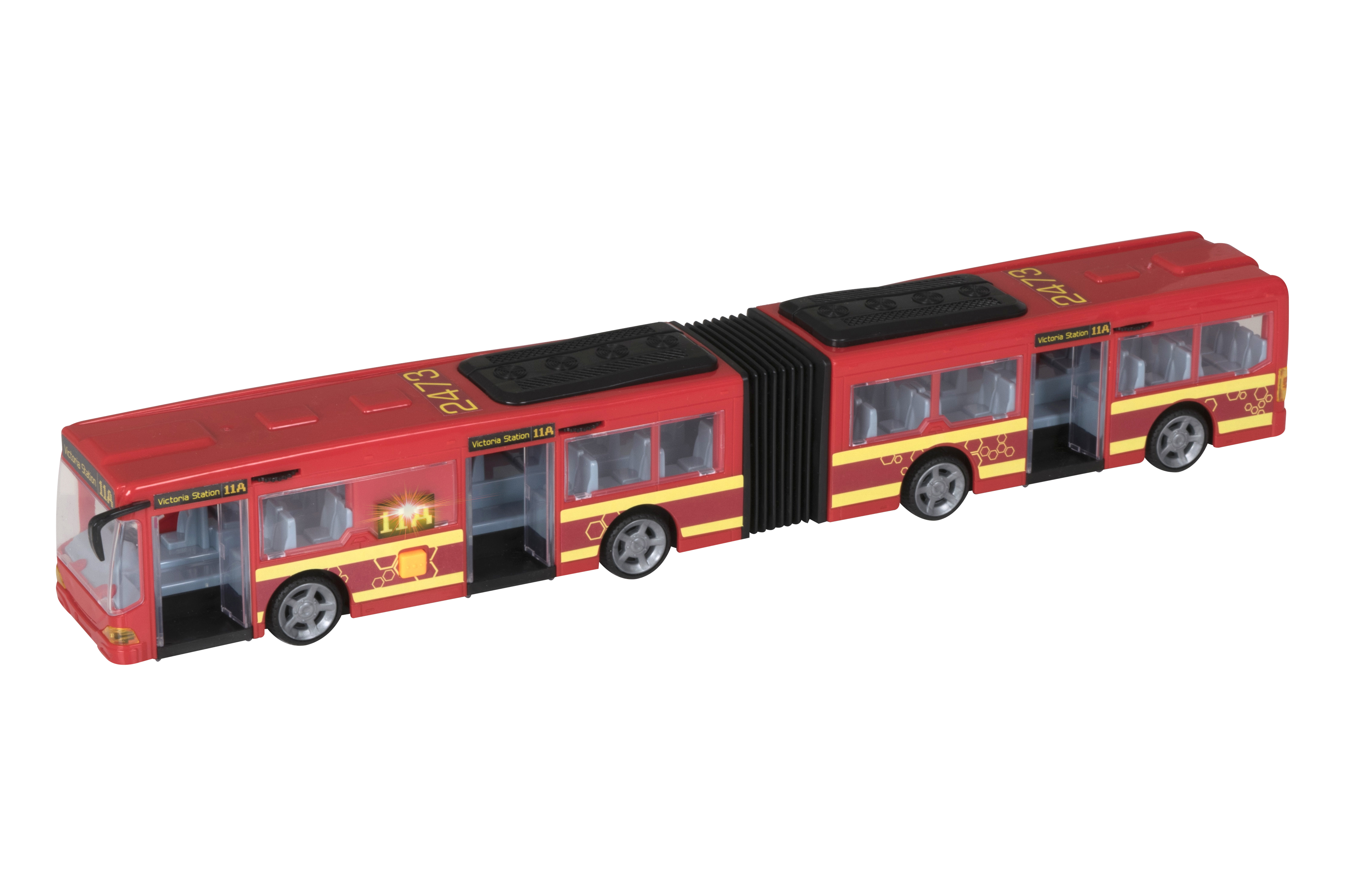 Автобус HTI с гармошкой со светом и звуком 1416566_2 - фото 2