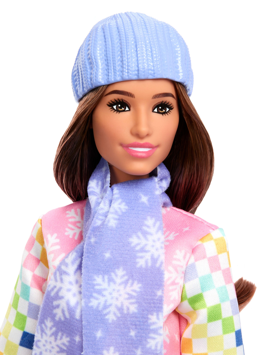 Кукла модельная Barbie Deluxe Career Сноубордистка высота 28 см JKF78 - фото 6