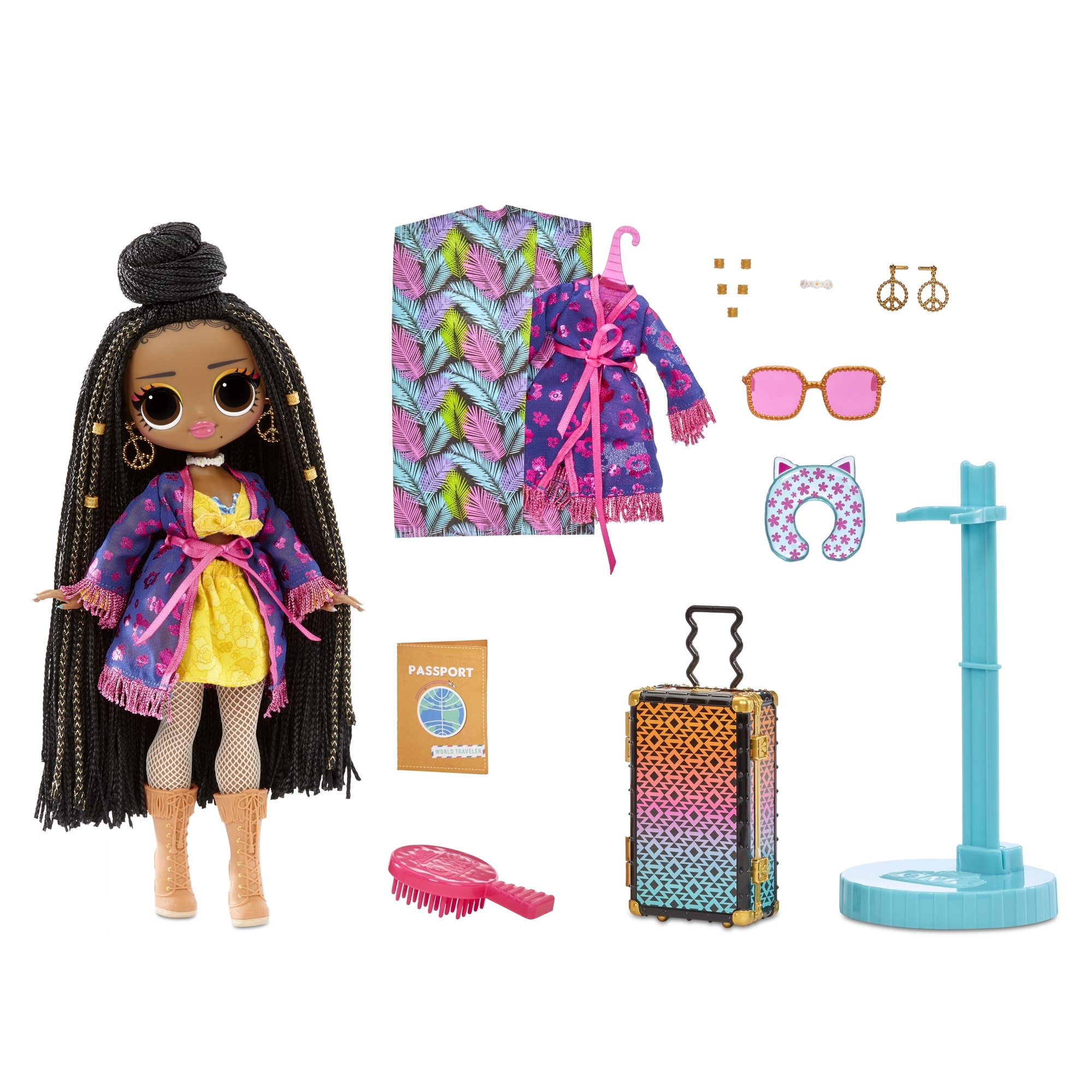 Кукла модельная L.O.L. Surprise! OMG Travel Doll Sunset 576570EUC - фото 7