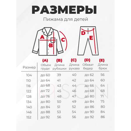 Пижама Малиновые сны
