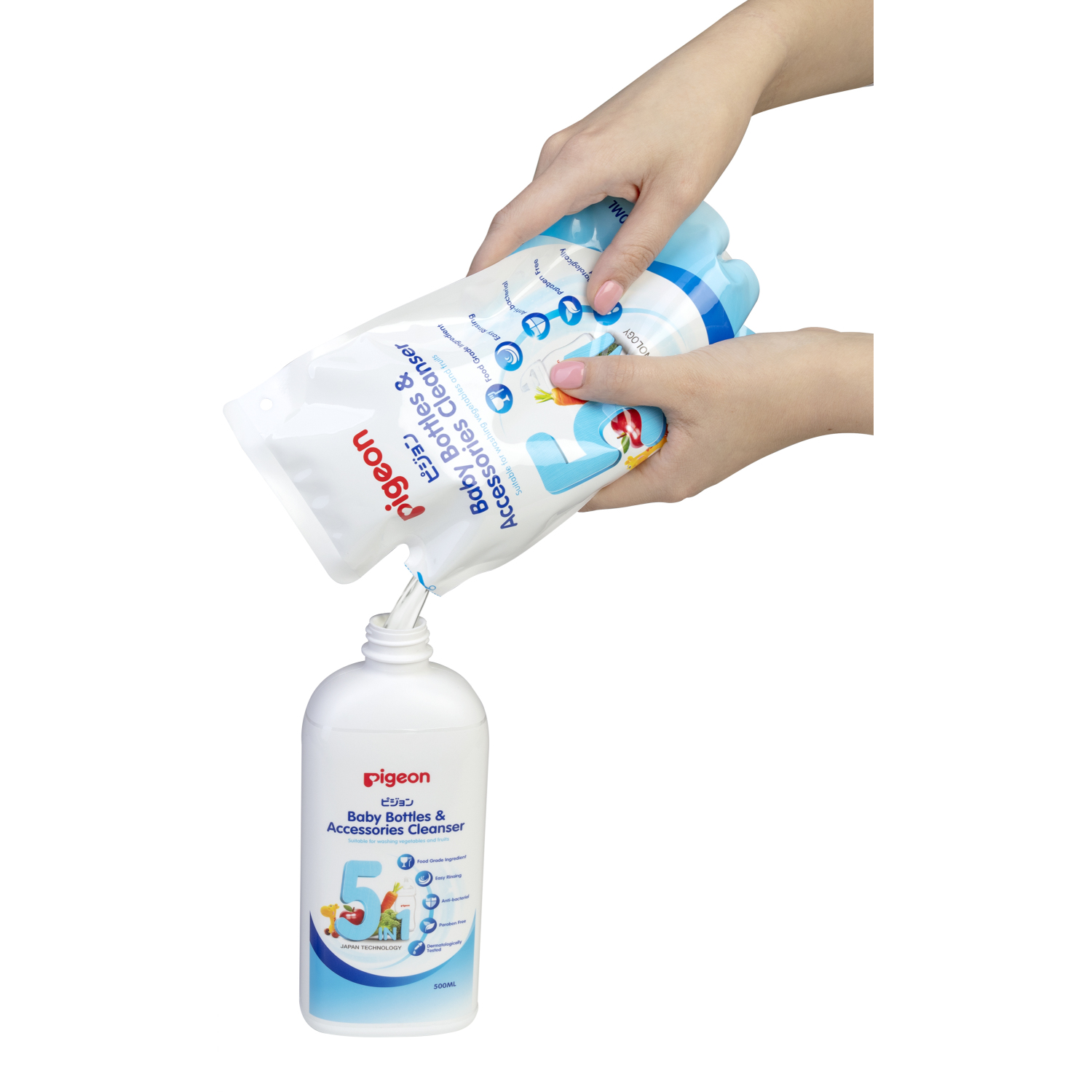 Средство для мытья посуды Pigeon Baby 500мл - фото 5