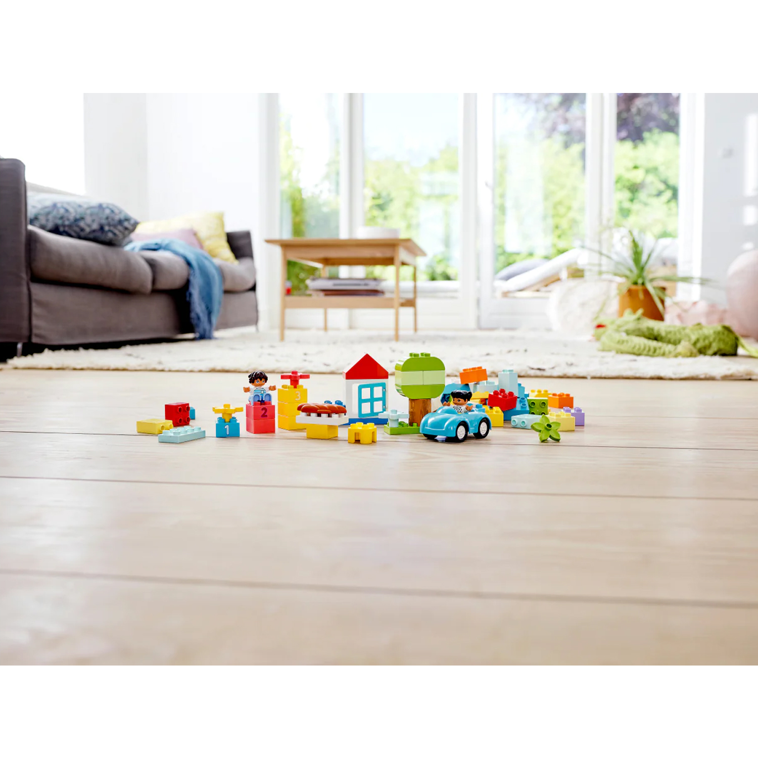 Конструктор LEGO DUPLO Коробка с кубиками 65 дет. - фото 7